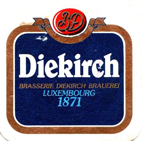 diekirch d-l de lux diek alam 1a (quad185-luxemburg 1871) 